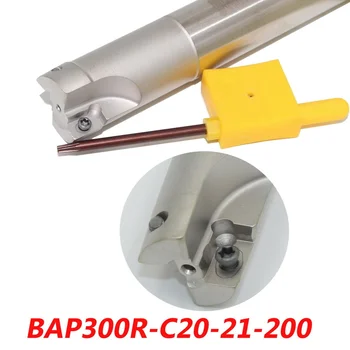  Ücretsiz Kargo BAP300R-C20-21-200 endekslenebilir düz frezeleme kesici aletler İçin APMT1135 İçin Uygun Karbür Uçlar NC / CNC makinesi